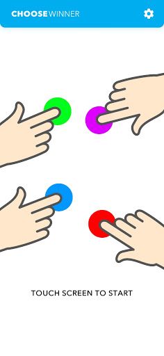 Choose, random play, finger pi - Screenshot 1