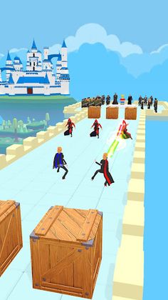 Wizards Runner : Spell Battle - Screenshot 1