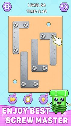 screw puzzle pin: nuts & bolts - Screenshot 4