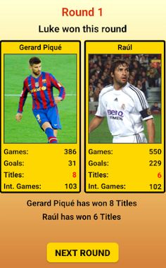 Primera División Top Trumps - Screenshot 3