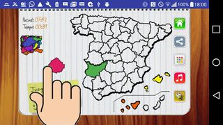 Juego del Mapa de España - Screenshot 2