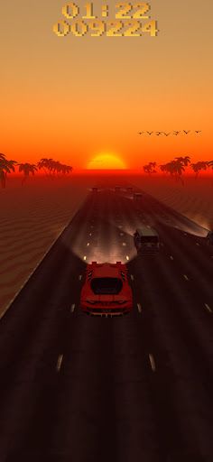 Low-poly Sunset Escape - Screenshot 3