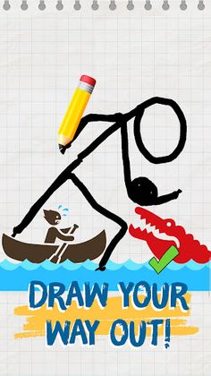 Draw Two Save: Save the man - Screenshot 2