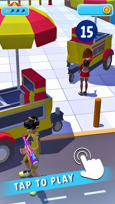 Toy gun game Epic Prank Master - Screenshot 1
