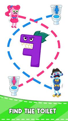 Draw To Path Toilet Race - Screenshot 3