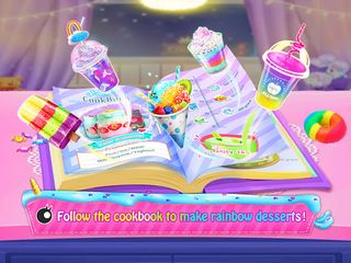 Rainbow Unicorn Secret Cook Bo - Screenshot 2
