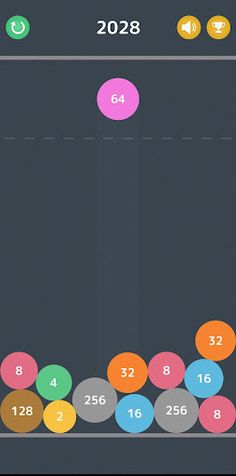 2048 Physical Balls - Screenshot 1