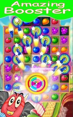 Jam Fruity Juice - Match-3 Gam - Screenshot 1
