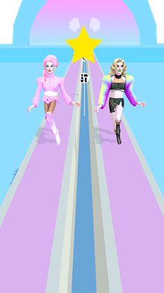 Queen Run - Drag Race Game - Screenshot 1