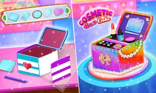 Makeup Kit Cakes- Cosmetic Box - Screenshot 2