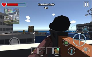 Sniper Shooter Blocky Hitman - Screenshot 1