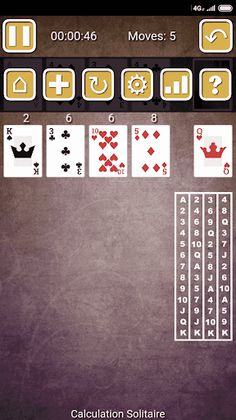 Calculation Solitaire - Screenshot 3