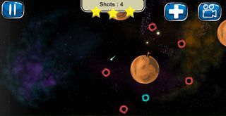 Orbit Golfing Game get over it - Screenshot 1