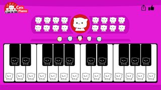Cats Piano - Make Cats Music & - Screenshot 1
