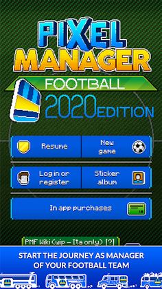 Pixel Manager: Football 2020 E - Screenshot 1