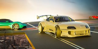 Car Stunt Race: 3D Mega Tracks - Screenshot 1