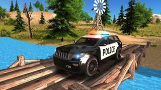 Police Car Driving Offroad - Screenshot 2
