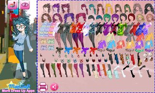 Momo Girl Fashion DressUp - Screenshot 2