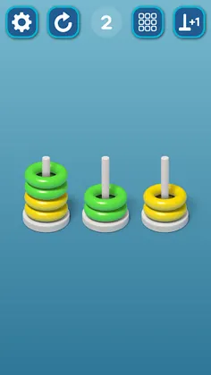 Hoop Stack: Sort Puzzle - Screenshot 1