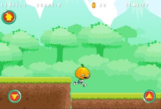 Ninja Pumpkin jump - Screenshot 1