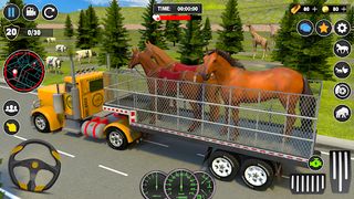 Animal Transporter Truck Games - Screenshot 2
