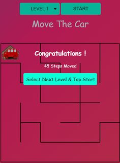 Car Maze Game - Screenshot 3