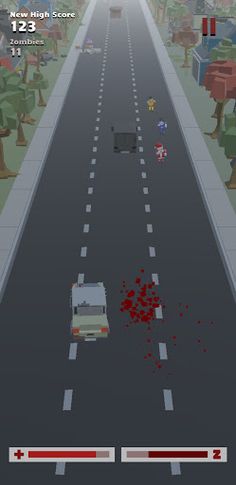 Zombie on the road - Screenshot 4