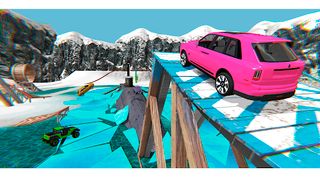 Crossovers Car Crash Stunts - Screenshot 3