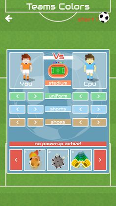 Pocket Soccer 2018 with Poweru - Screenshot 2
