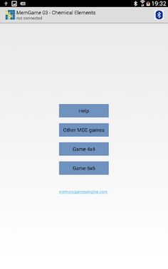 MemGame 03 - Chemical Elements - Screenshot 4