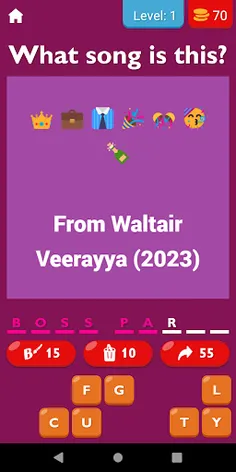 Guess The Telugu Song By Emoji - Screenshot 1