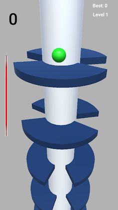 Tip Tip Jumping Ball - Screenshot 1