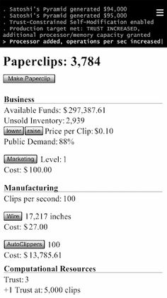 Universal Paperclips - Screenshot 2