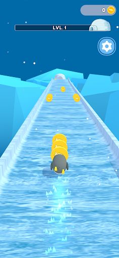 Penguin Slide - Icy Run - Screenshot 1