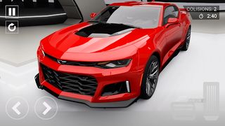 Driving games : Camaro racing - Screenshot 2