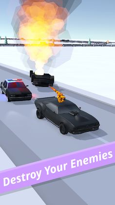 Battle Car - Police Escape - Screenshot 4