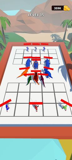 Dino Battle: 3D Merge Dinosaur - Screenshot 3