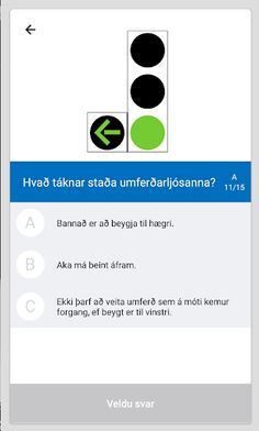 Bílprófið - Screenshot 4