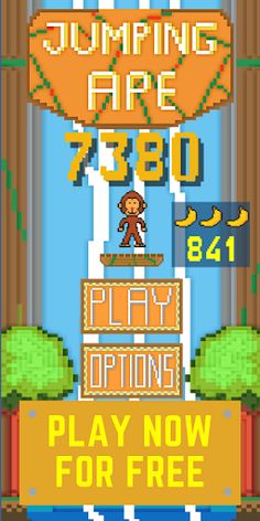 Jumping Ape: Endless Platforme - Screenshot 1