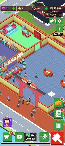 Dream Sushi Tycoon - Idle Game - Screenshot 3