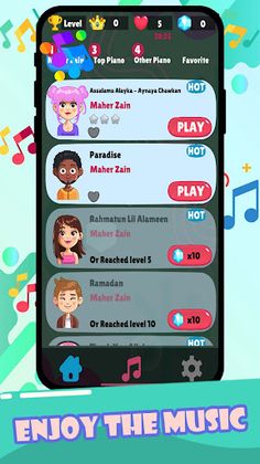Maher Zain Music Piano Game - Screenshot 2