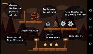 Hopping Ball - Screenshot 2