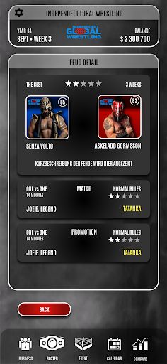 GM Universe: Wrestling Manager - Screenshot 3
