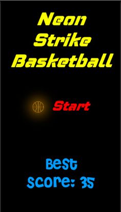Neon Strike Basketball - Screenshot 1