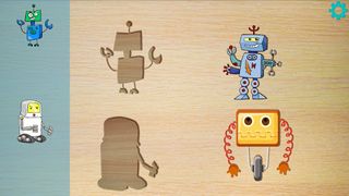 Robots puzzles for kids - Screenshot 2