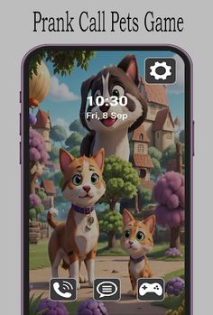 Pets Prank Caller & Games - Screenshot 1