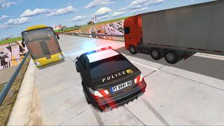 Police Car Traffic - Screenshot 2