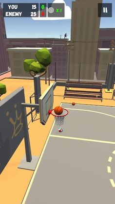 Street Basketball arena 3d - Screenshot 3
