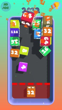 Number Cube 2048 3D - Screenshot 4