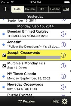 Crosswords Classic - Screenshot 2